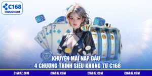 Khuyến Mãi Nạp Đầu - 4 Chương Trình Siêu Khủng Từ C168